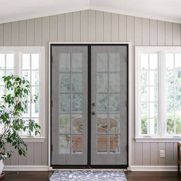WYZworks Mesh Screen Door & Reviews Wayfair